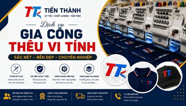 Gia Công Thêu Vi Tính Ninh Bình | Nâng Tầm Giá Trị Đồng Phục & Thương Hiệu