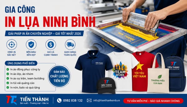 Gia Công In Lụa Ninh Bình | Giải Pháp In Ấn Chuyên Nghiệp, Giá Tốt Nhất 2026